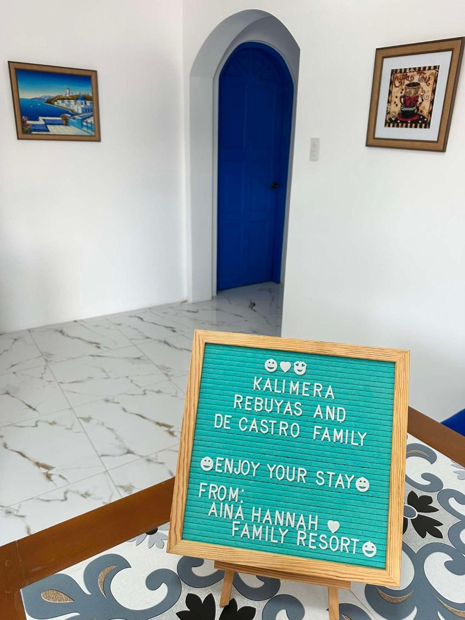Aina Hannah Family Resort'S Greek Unit Calatagan Экстерьер фото